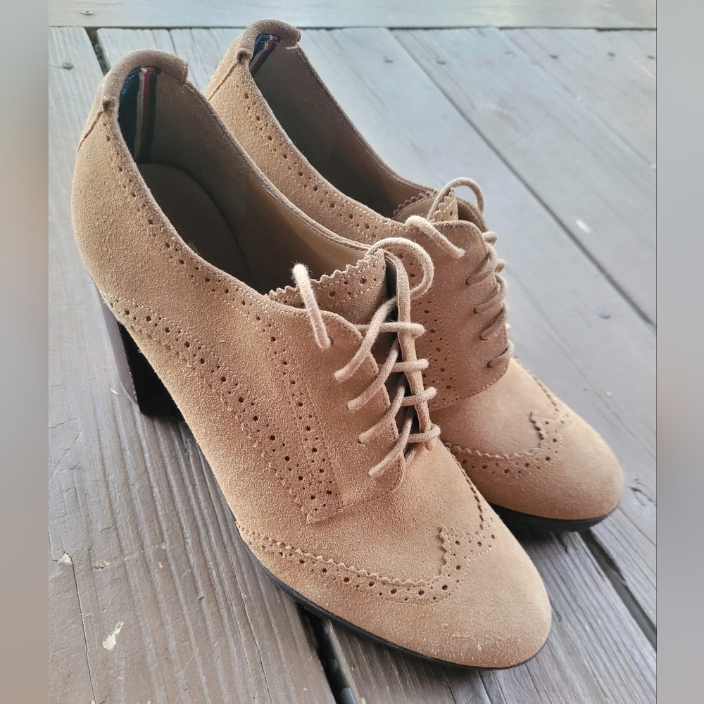 Tommy Hilfiger Suede Heels